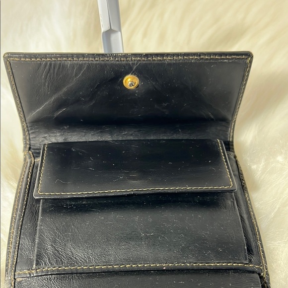 Very Nice Fendi Pequin Flap Compact Wallet. P44 - Picture 5 of 15